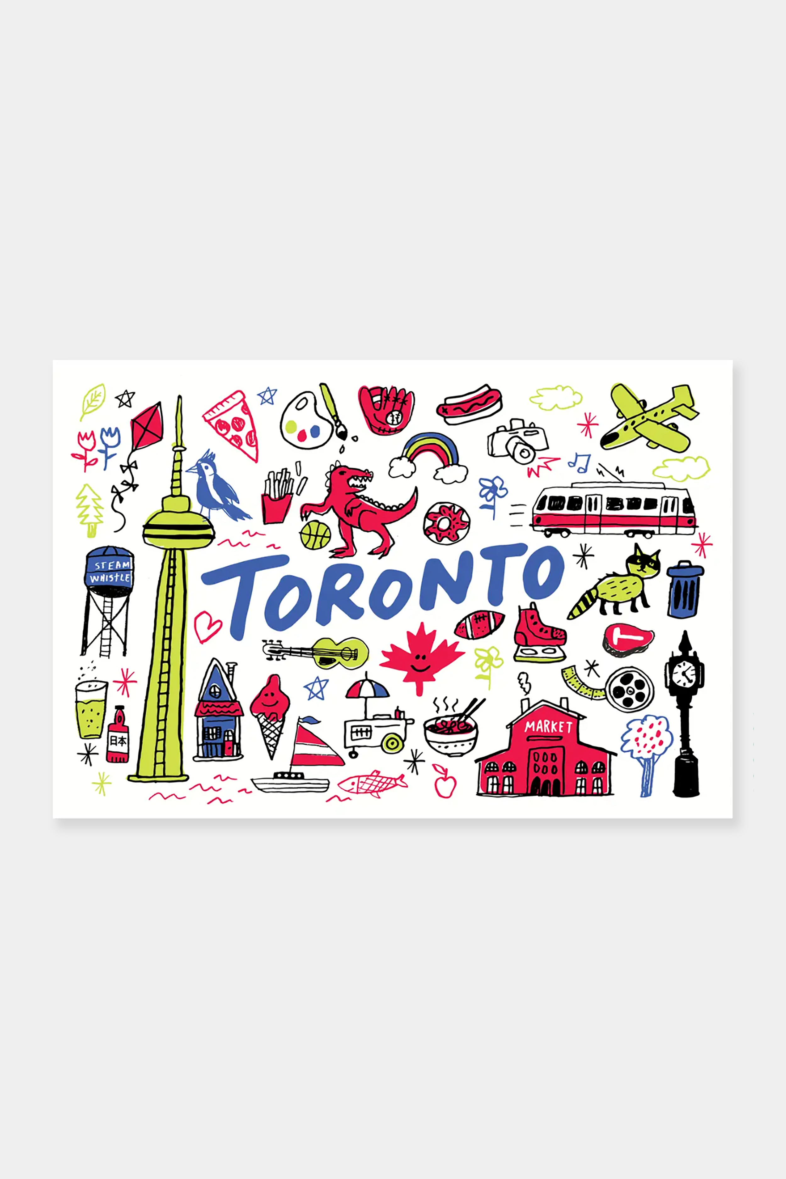 Top Toronto Postcard