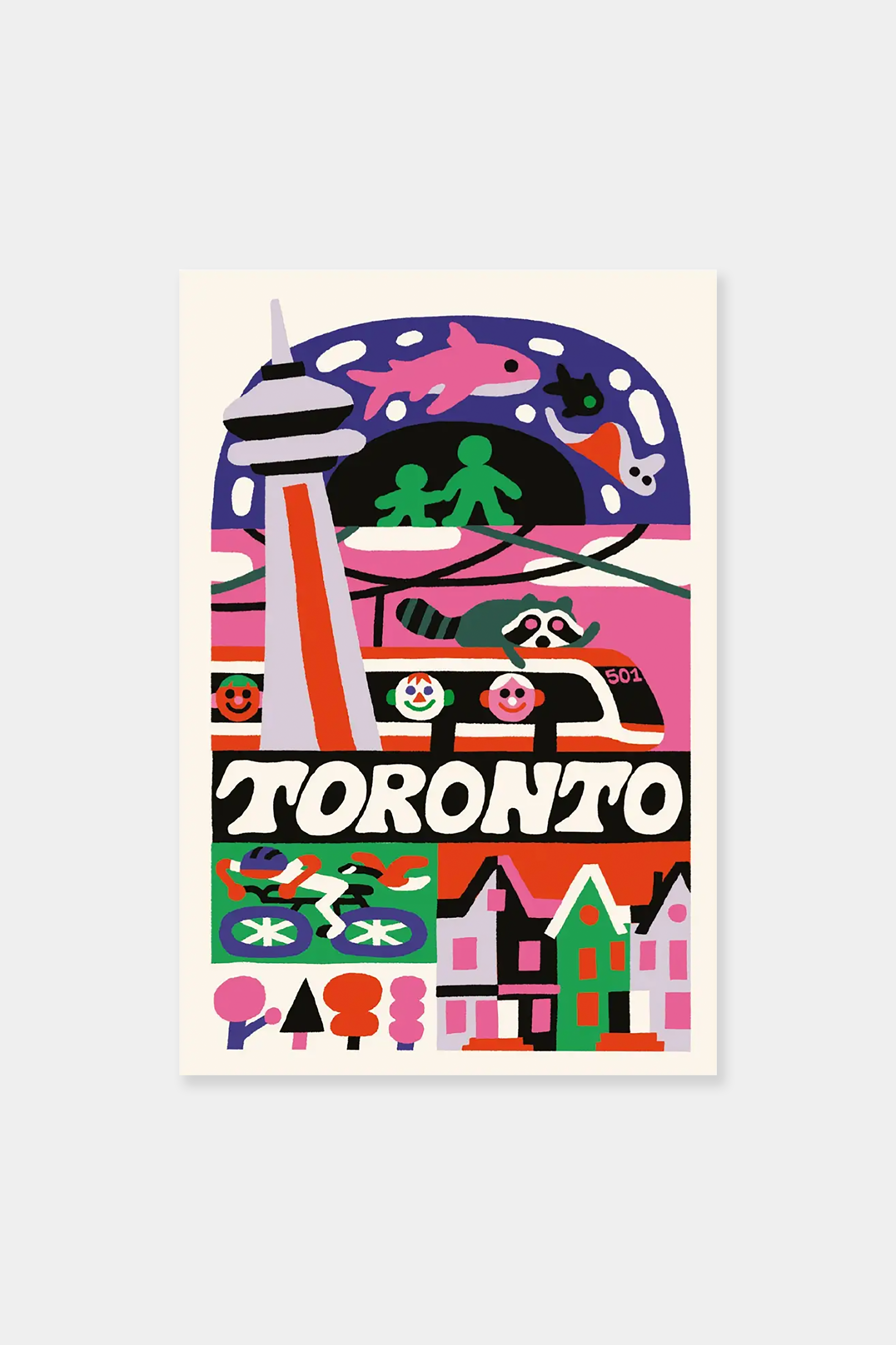 Toronto Icons Postcard