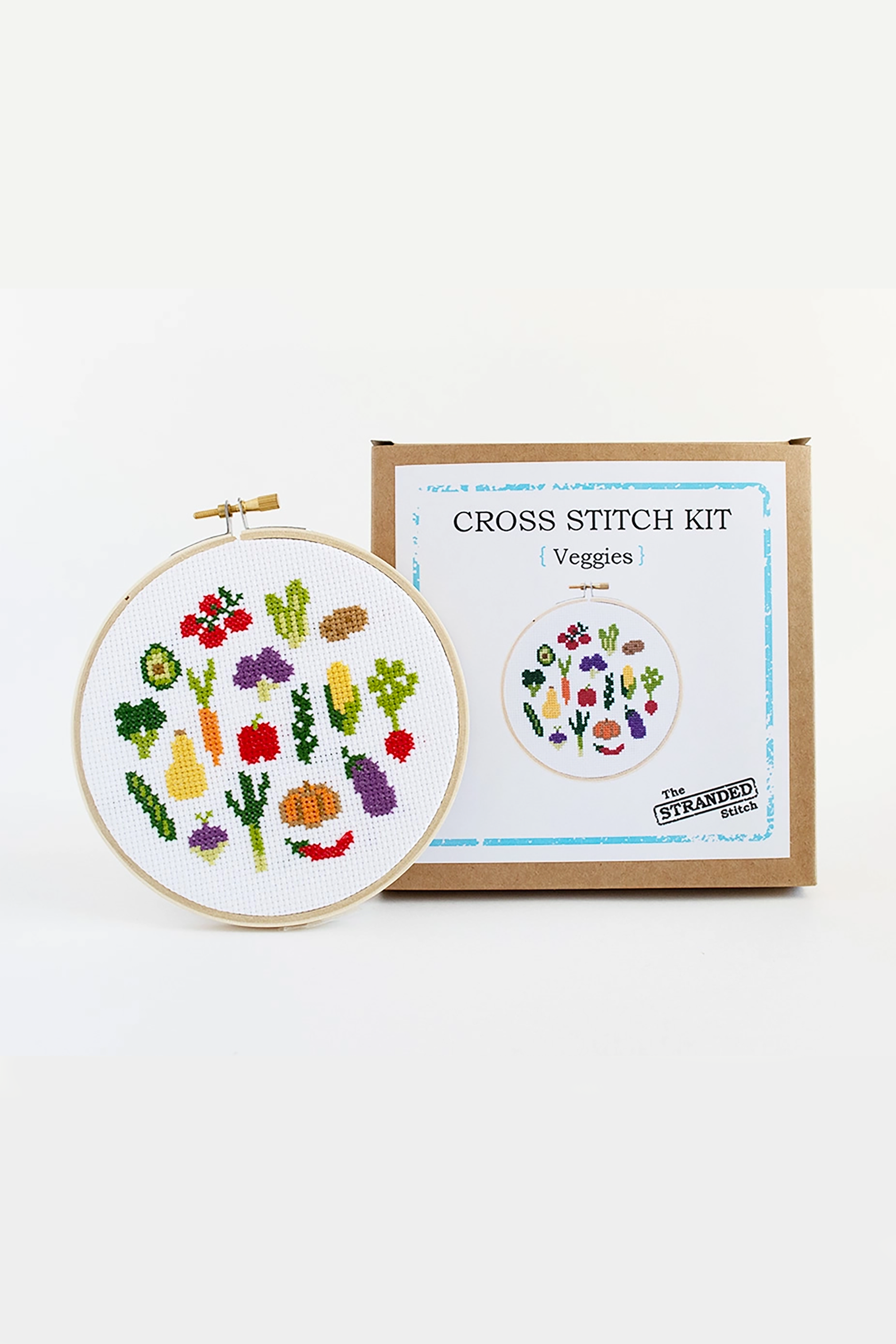 Veggies DIY Cross Stitch Kit