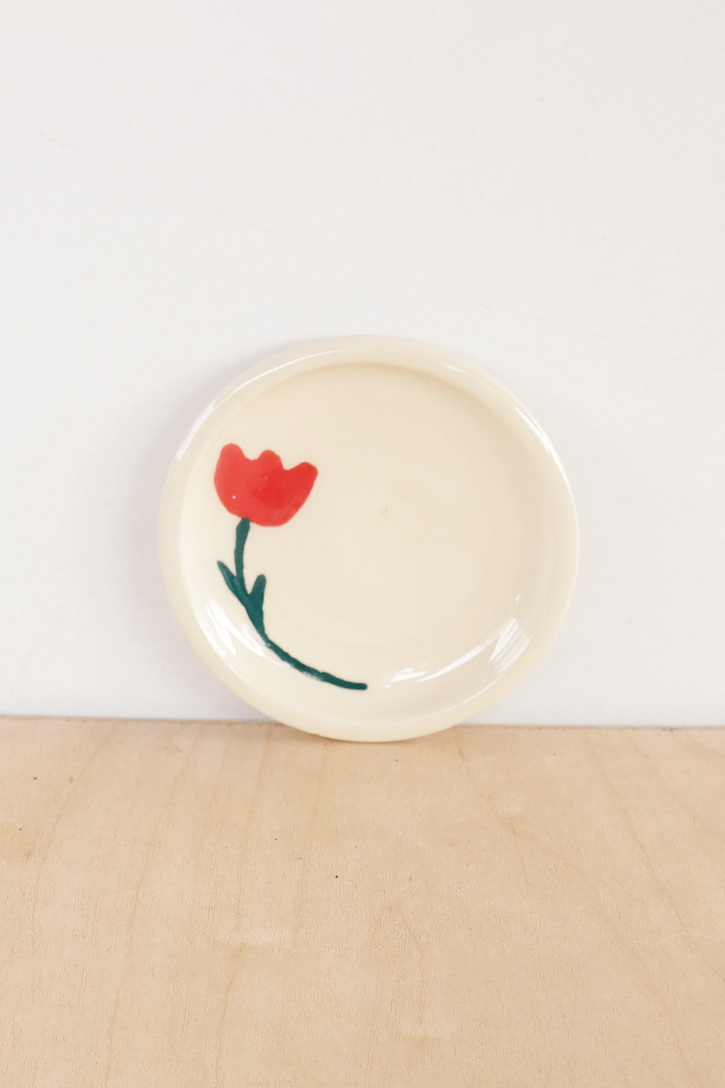 Ceramic Tulip Ring Dish