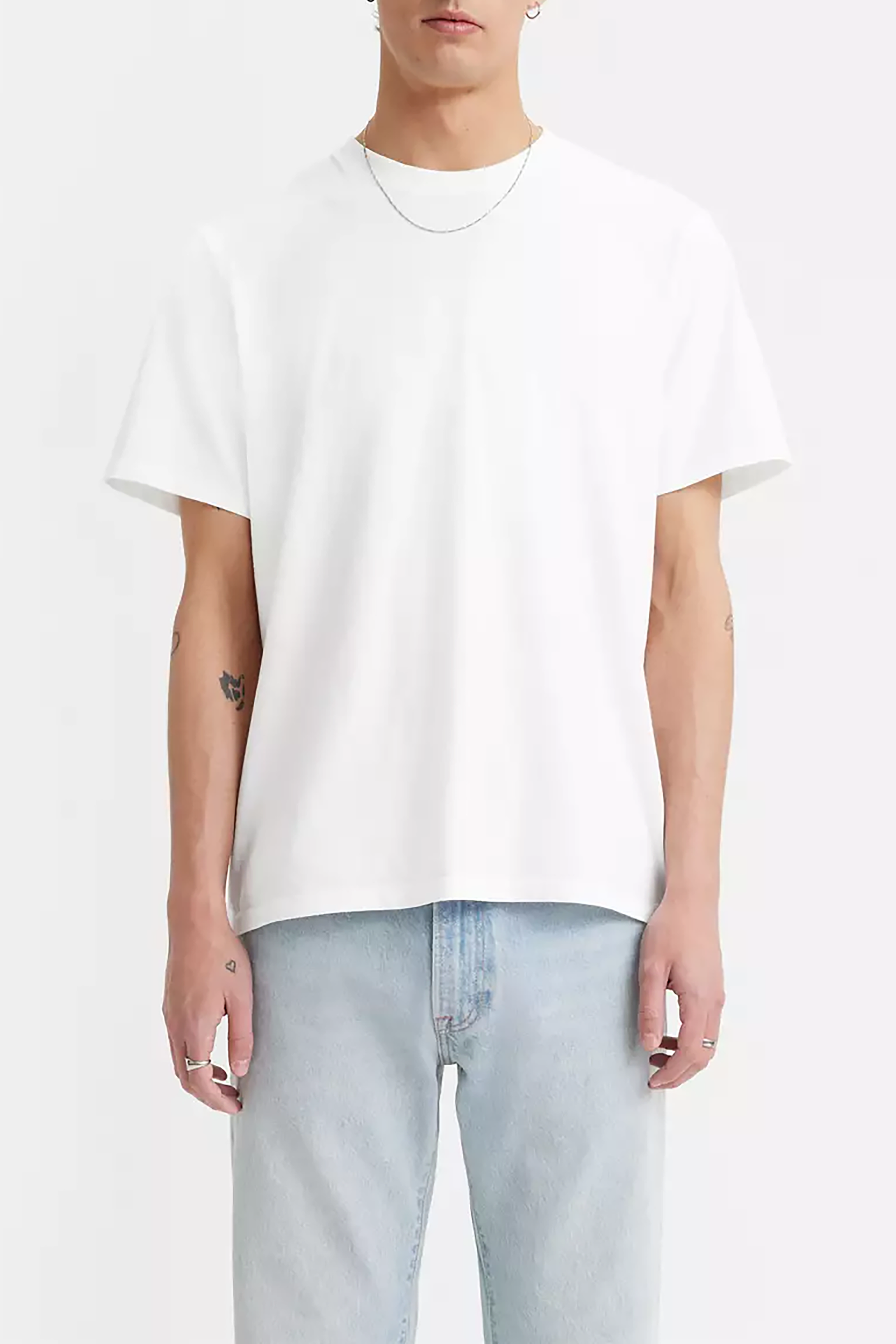 Classic Relaxed Tee in Bright White