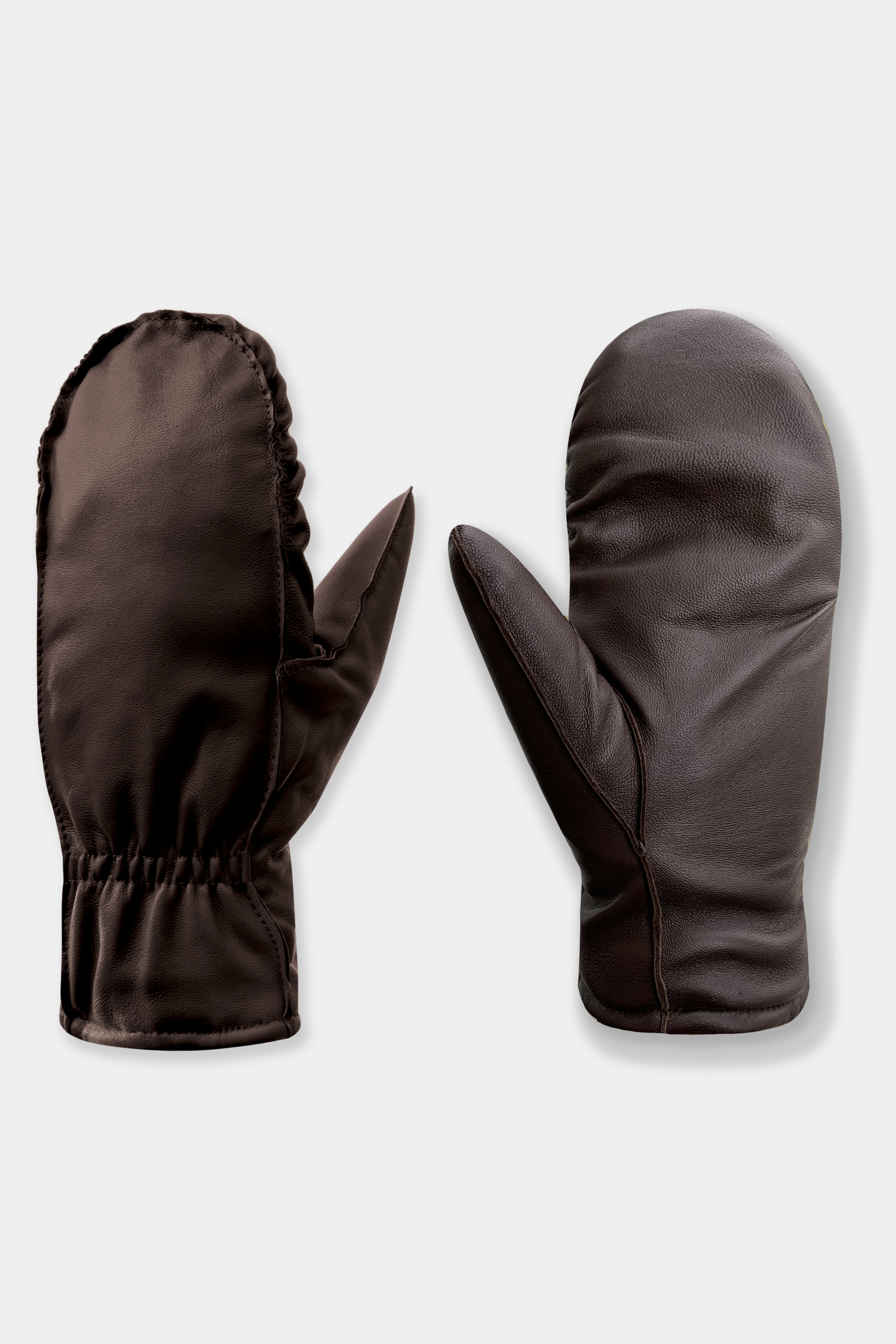 Kiva Moccassin Fingermitt in Dark Brown