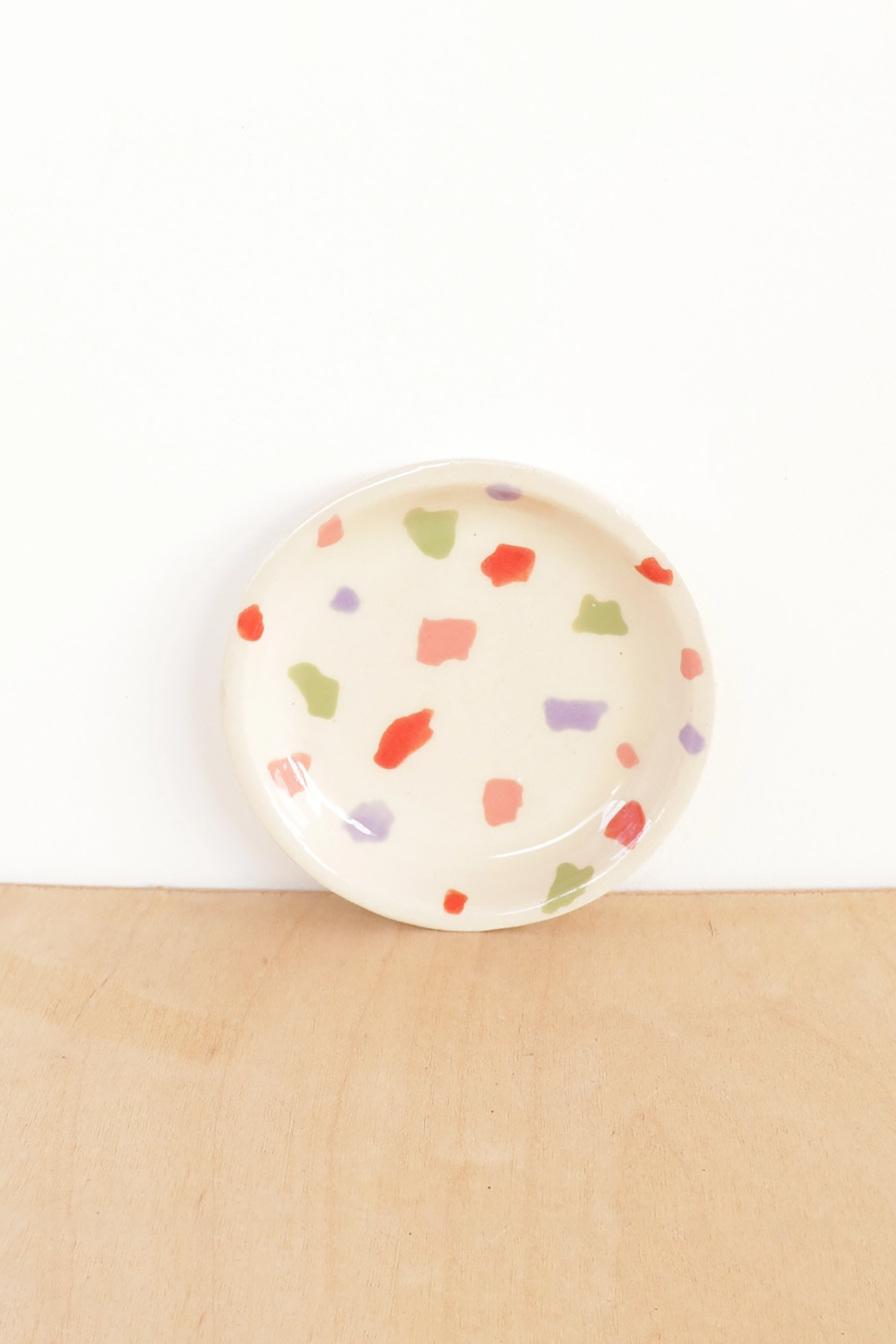 Ceramic Speckled Jewelry Dish