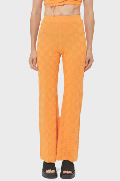 Women's Another Girl Checkerboard Effect Flares