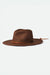 Brixton Field Hat in Brown