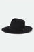 Brixton Joanna Rancher Hat in Black