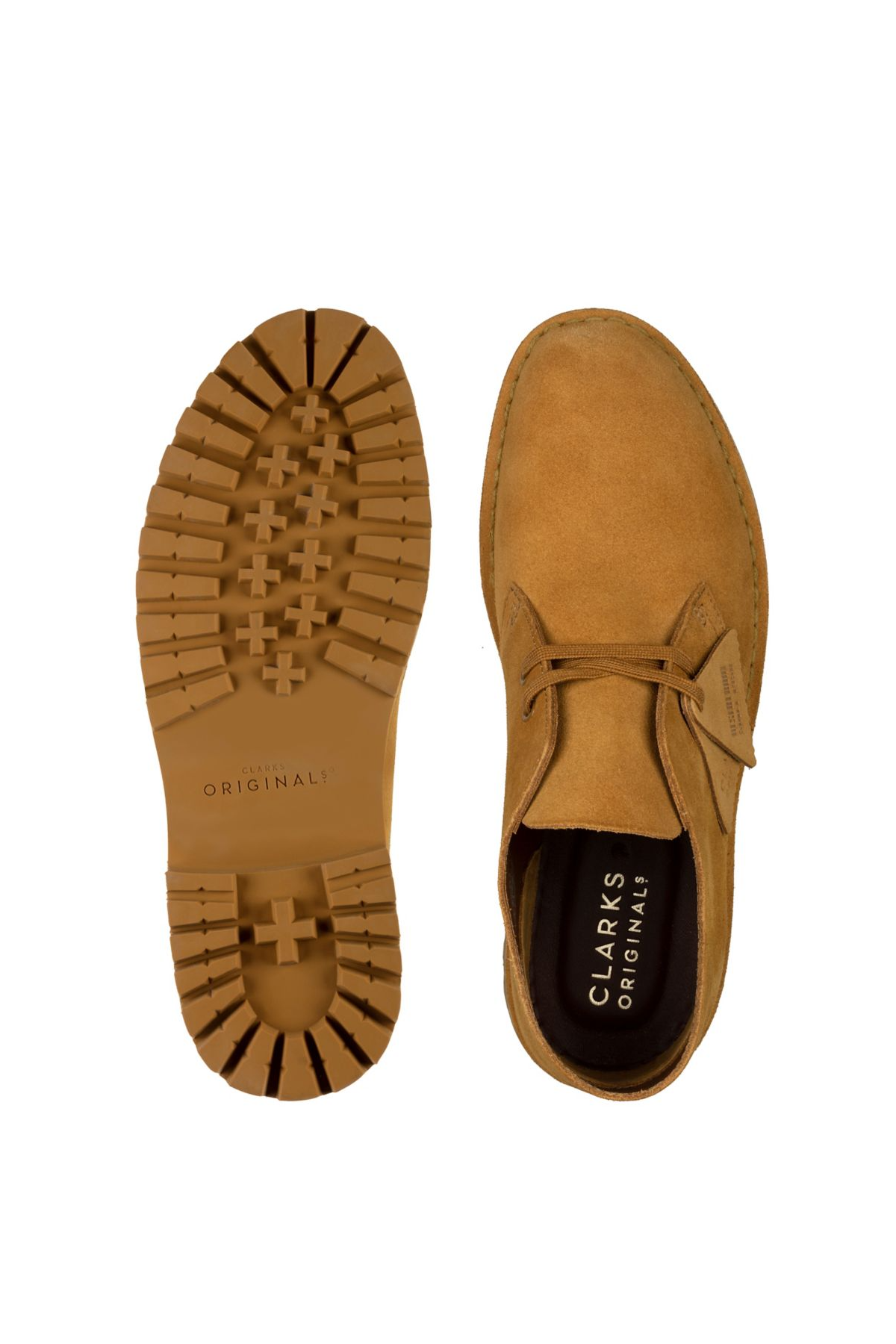 Men s Clarks Originals Desert Rock in Oakmoss Suede Philistine