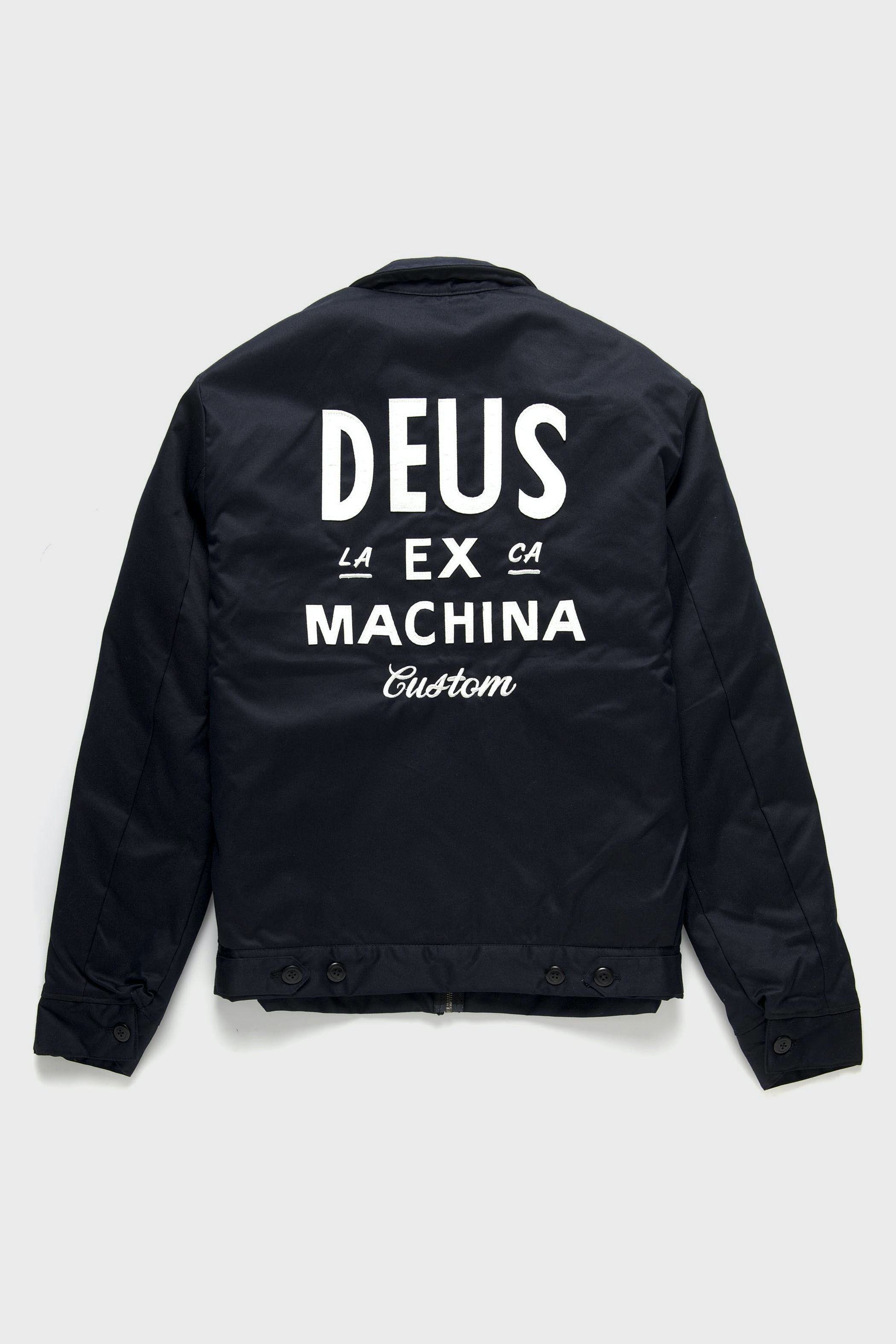 Men's Deus Ex Machina Workwear Jacket in Black