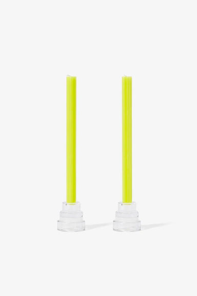 Dusen Dusen Taper Candle in Yellow
