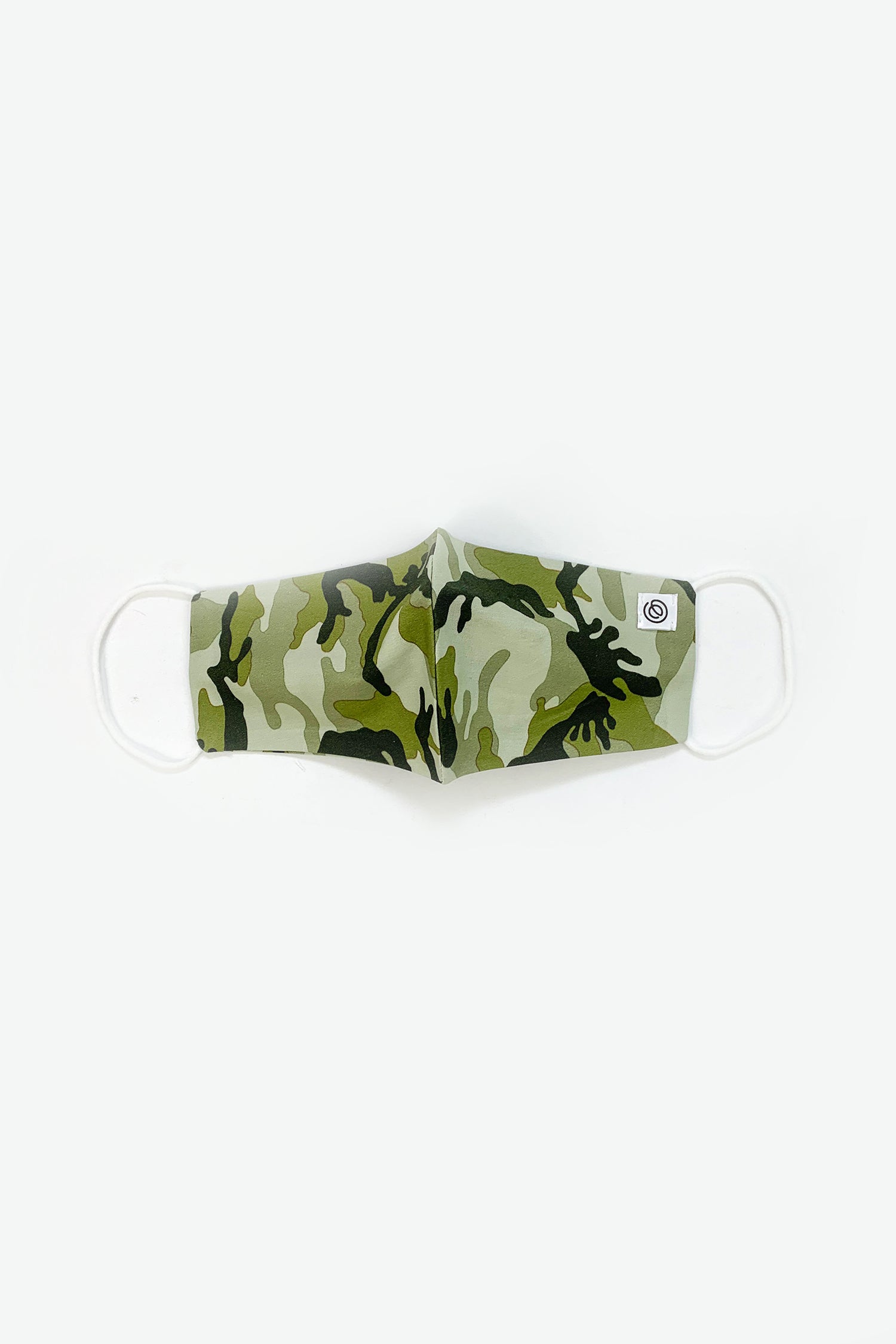 Full Face Mask in Green Camo