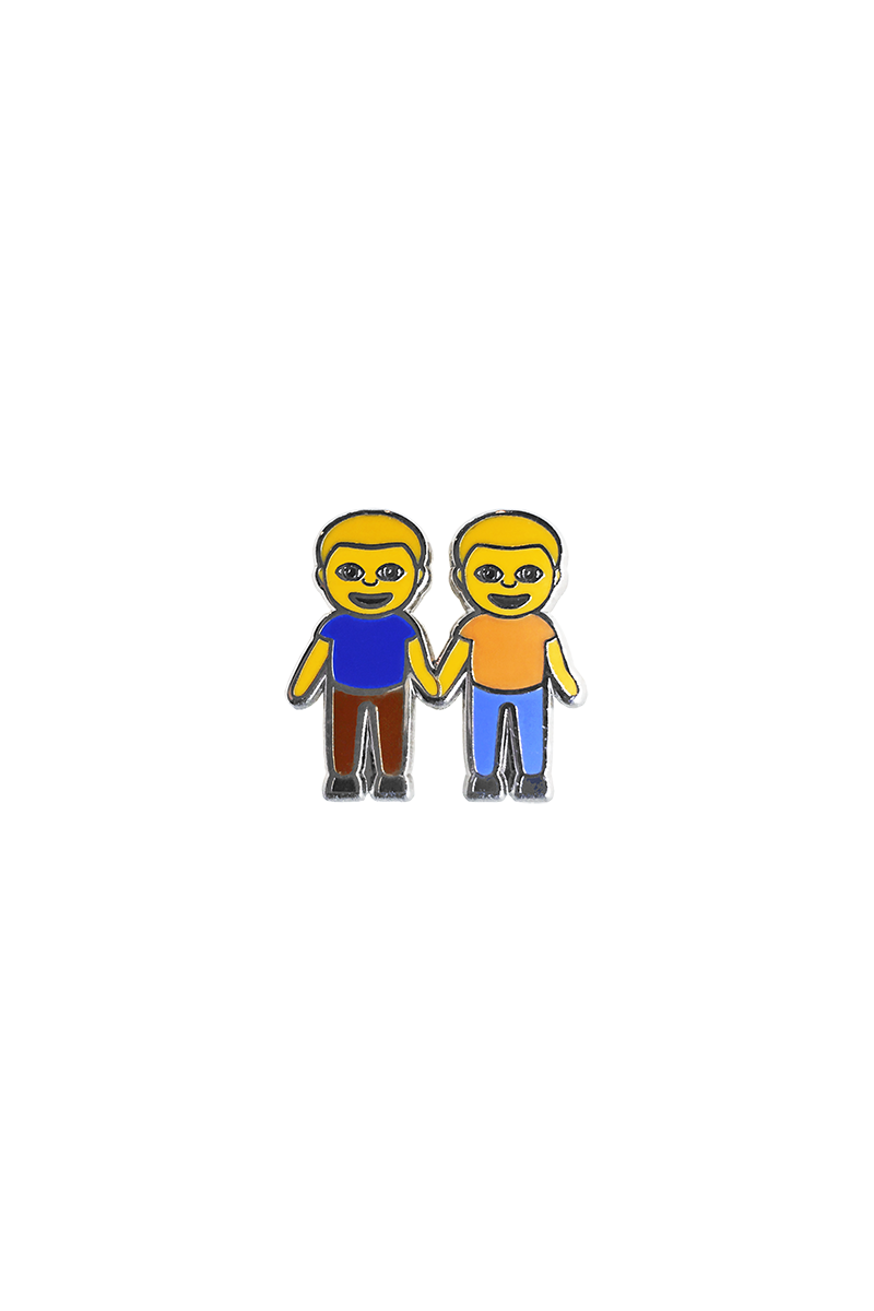 Boy and Boy Emoji Lapel Pin - Philistine