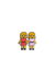 Girl and Girl Emoji Lapel Pin - Philistine