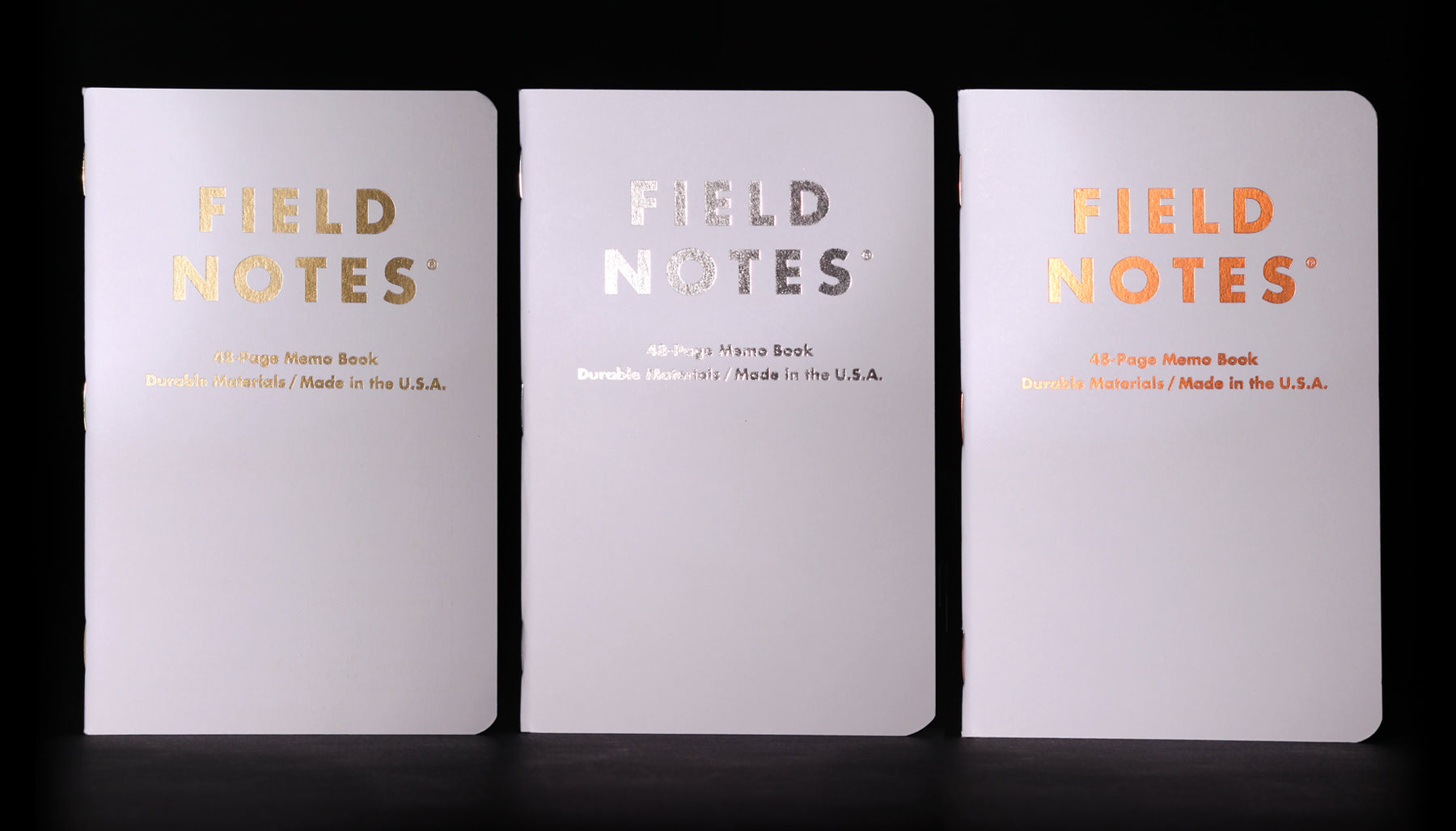 Field Notes Group Eleven Notebook 3 Pack