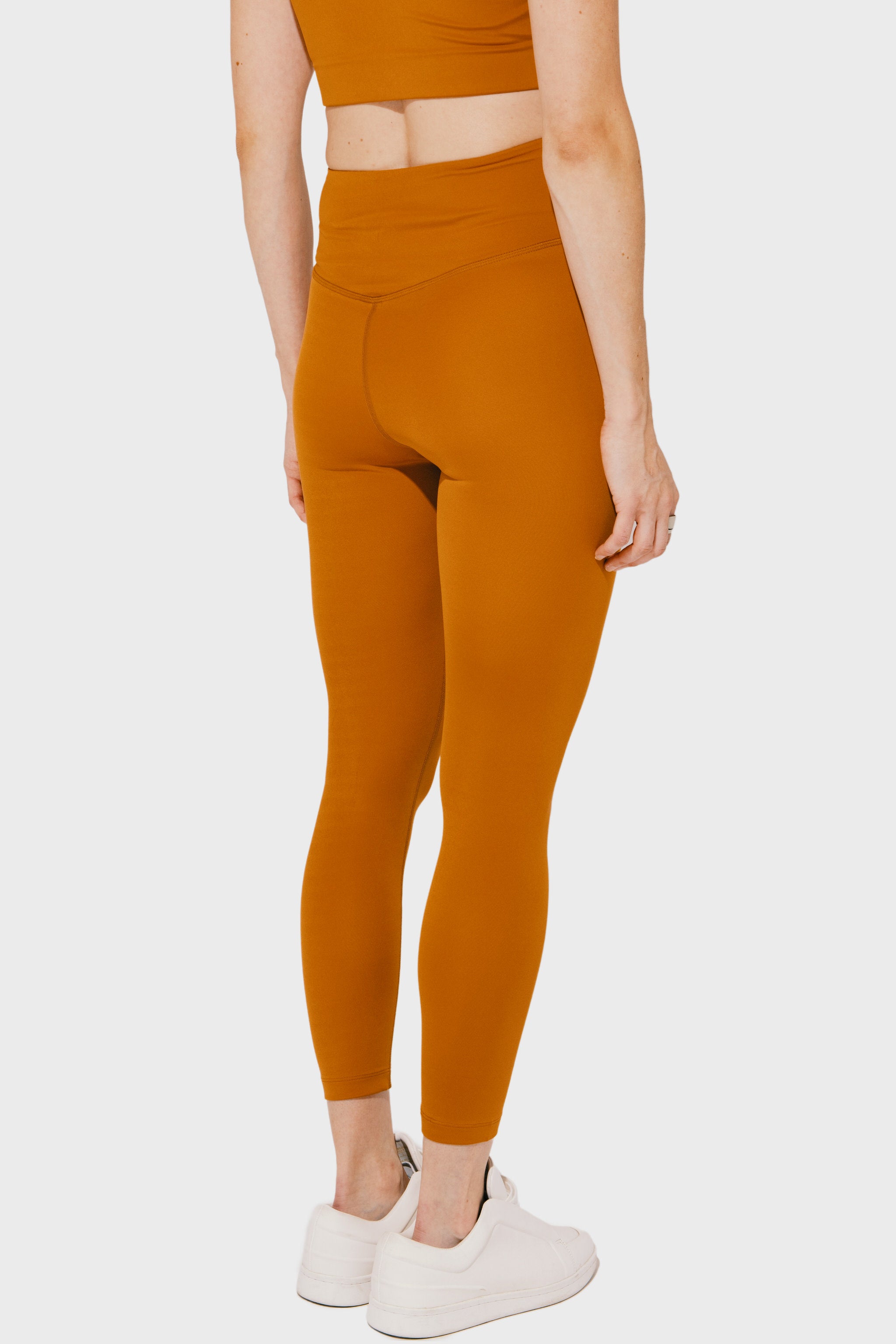 Girlfriend Collective FLOAT Seamless High Rise Legging in Spice