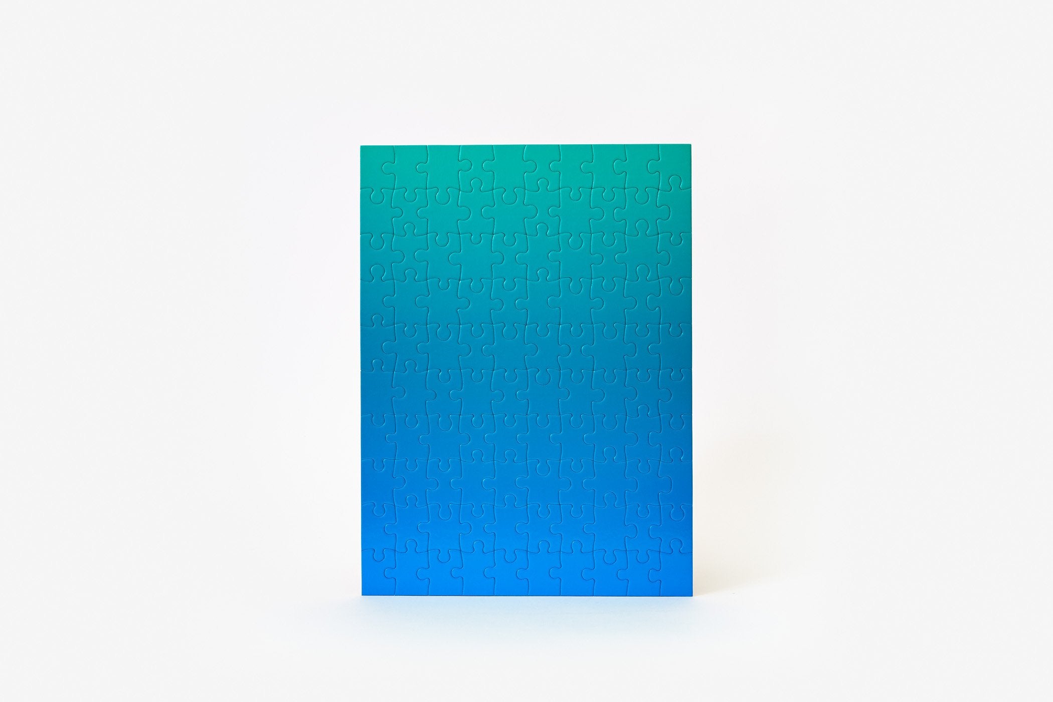 Gradient Puzzle in Blue/Green - Philistine