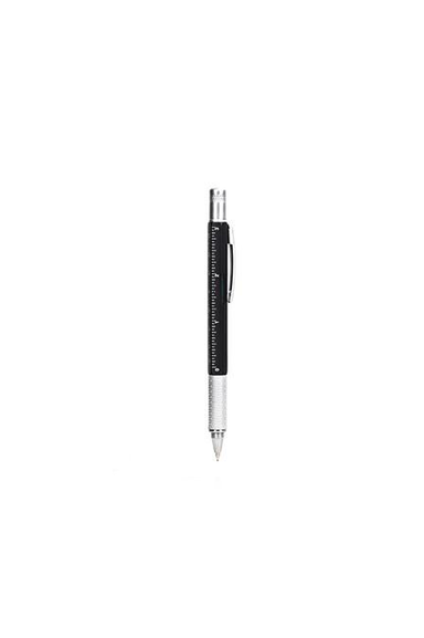 4-in-1 Multi Tool Pen in Black/Silver - Philistine