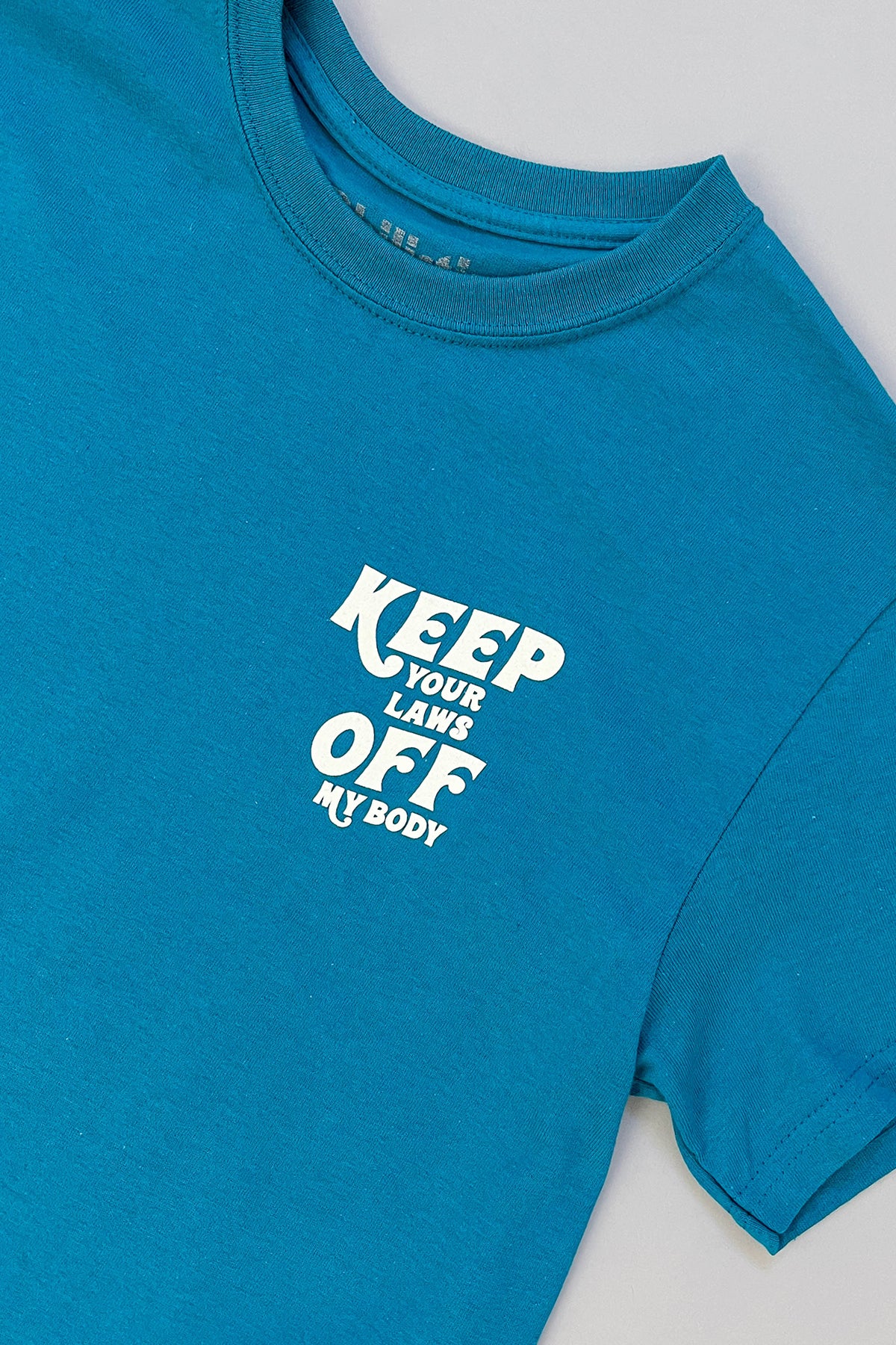 Philistine Keep Your Laws T-Shirt in Marine Blue