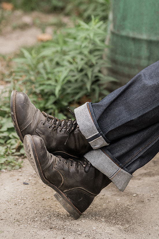 Charcoal rough deals & tough leather