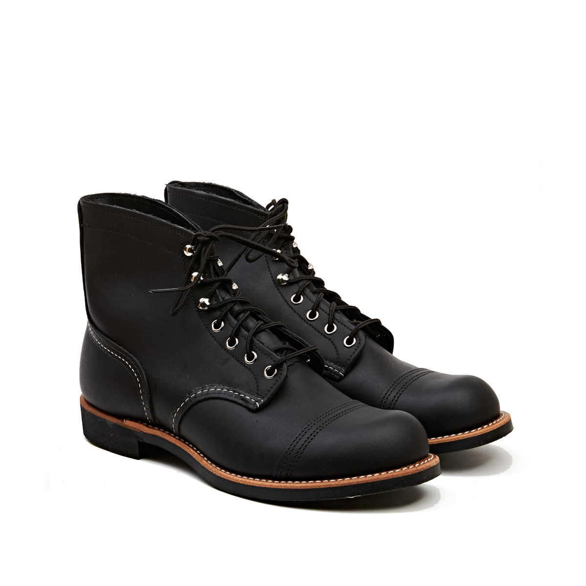 Men's Red Wing Heritage Iron Ranger in Black Harness — Philistine