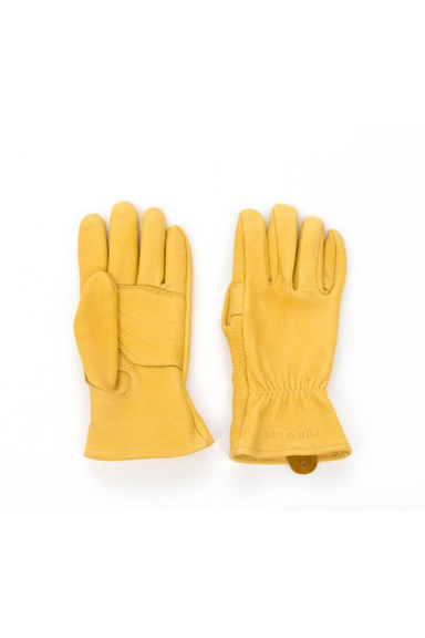 Red Wing Buckskin Gloves in Yellow - Philistine