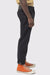 Men's Unbranded Relaxed Taper Fit Black Stretch Selvedge