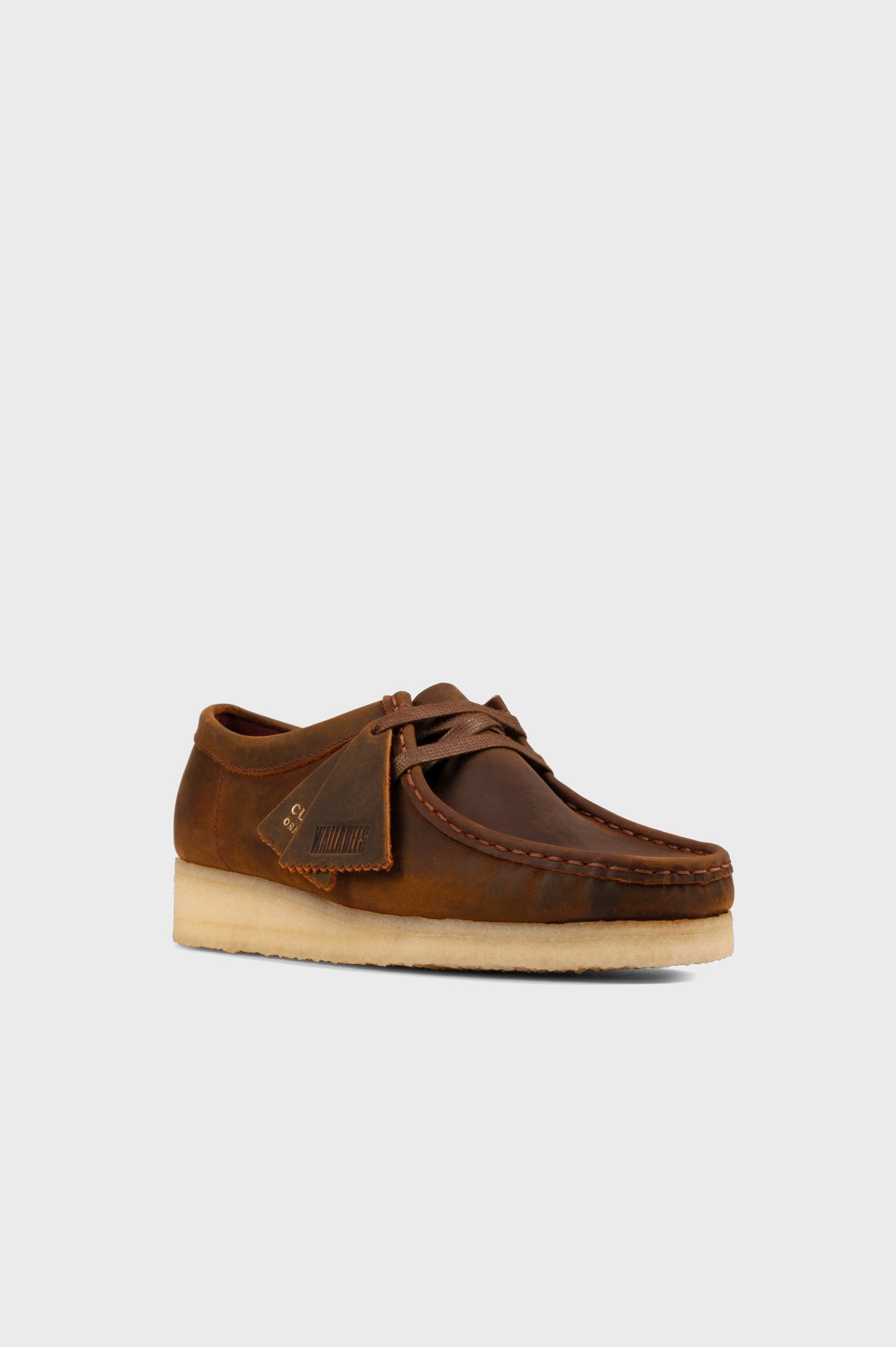 Clarks wallabees deals beeswax womens