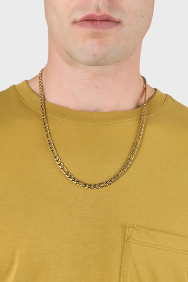Bold Figaro Chain in Gold