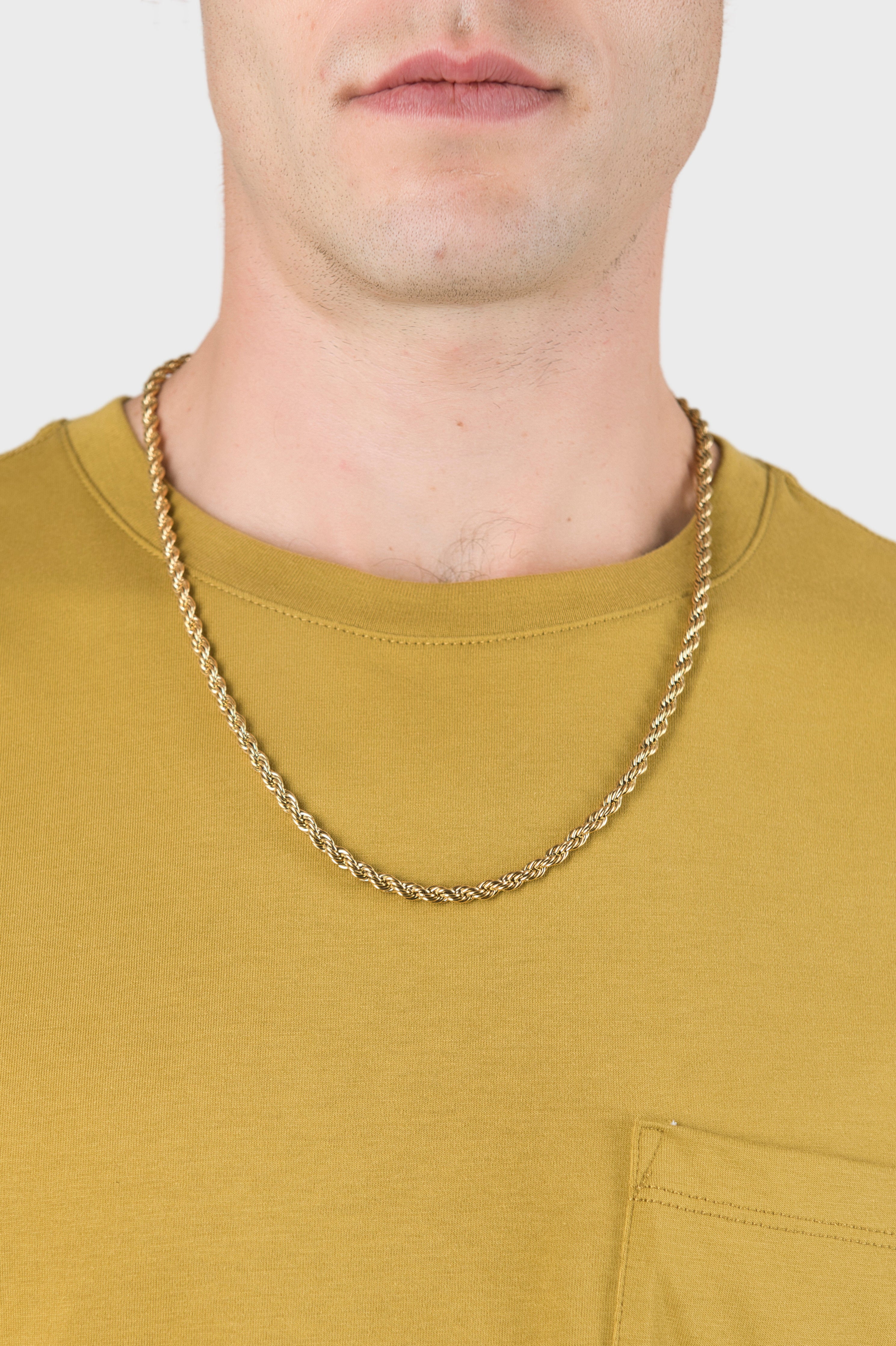 Bold Rope Chain in Gold