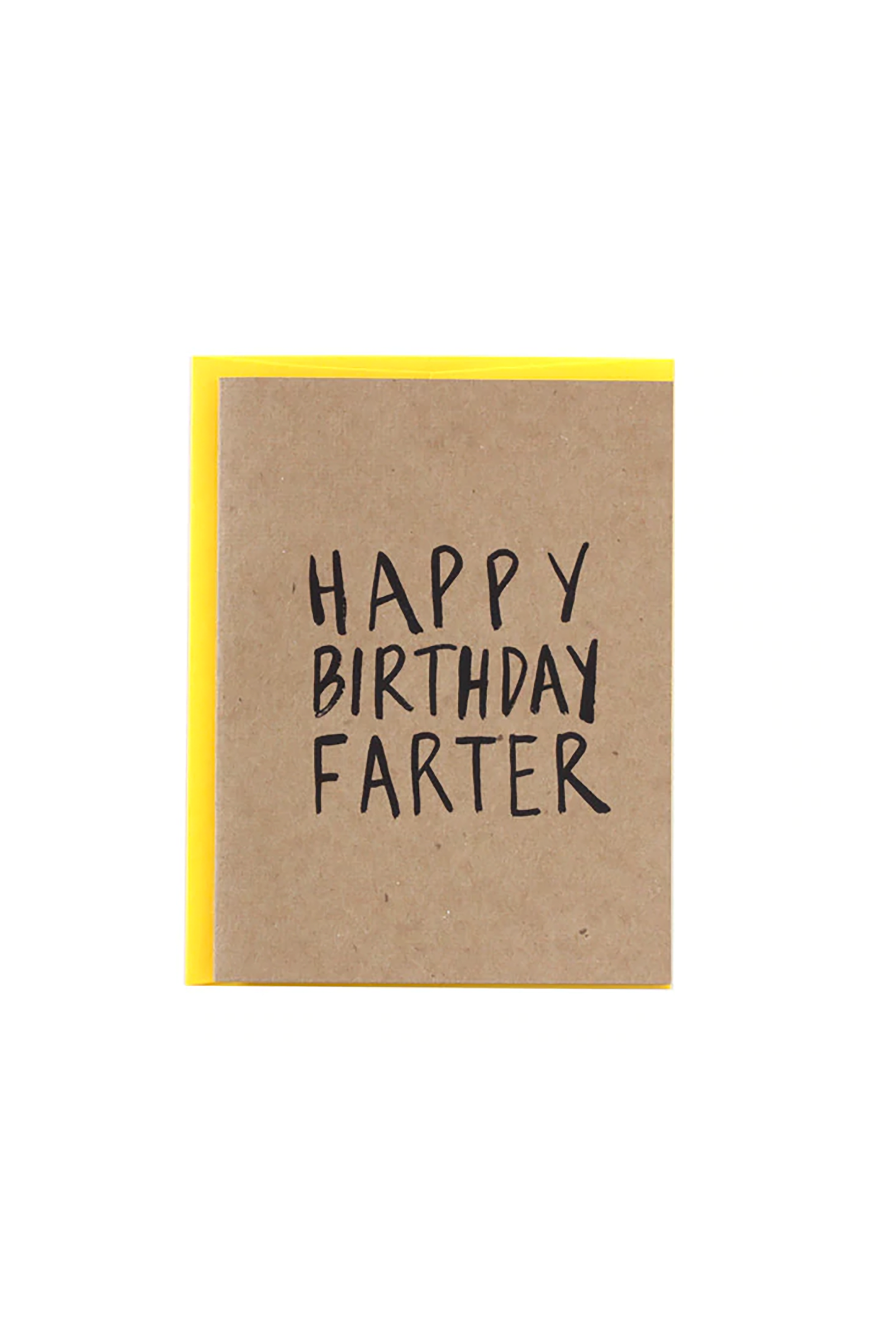 Happy Birthday Farter Card