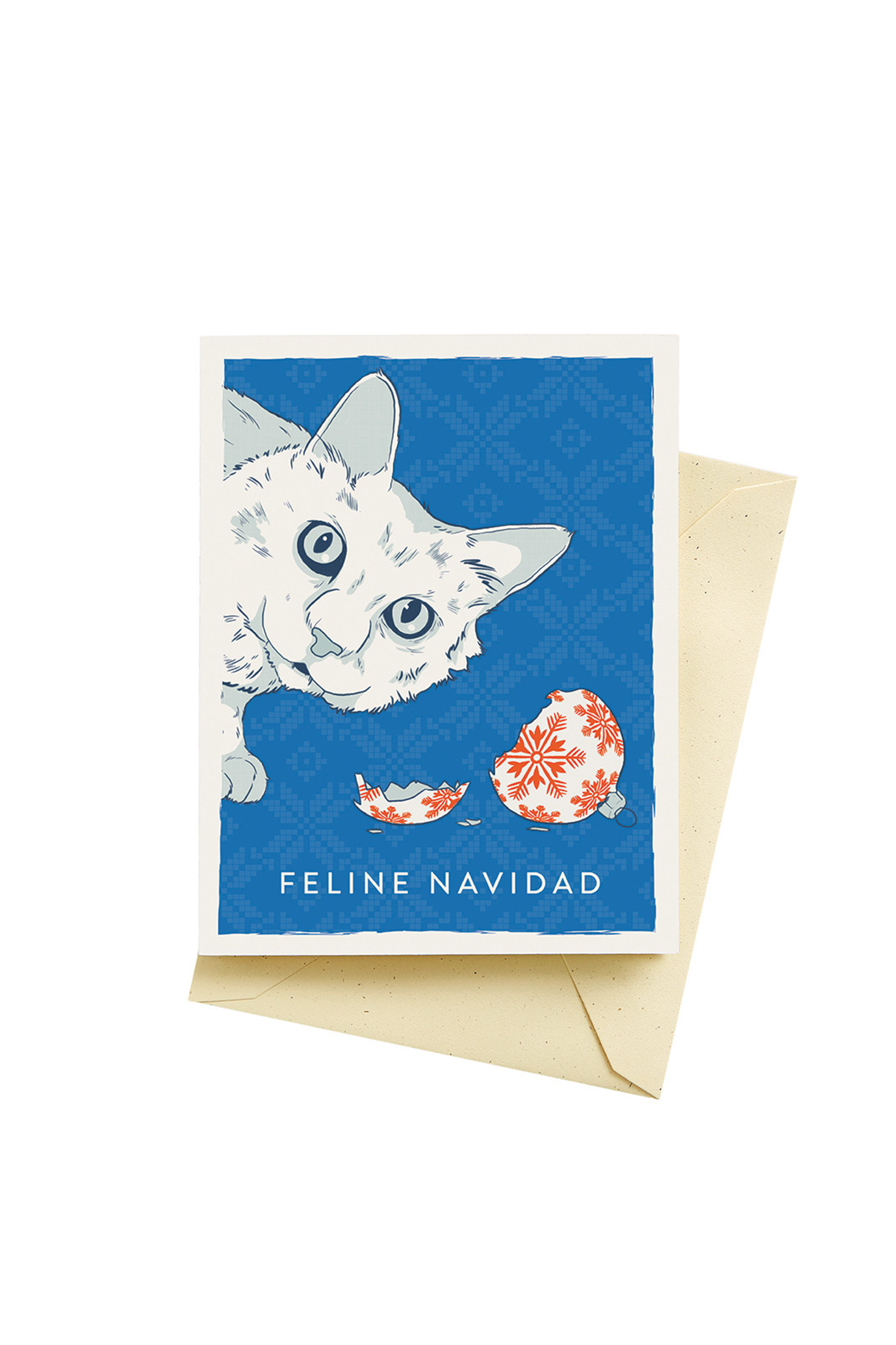 Feline Navidad Card