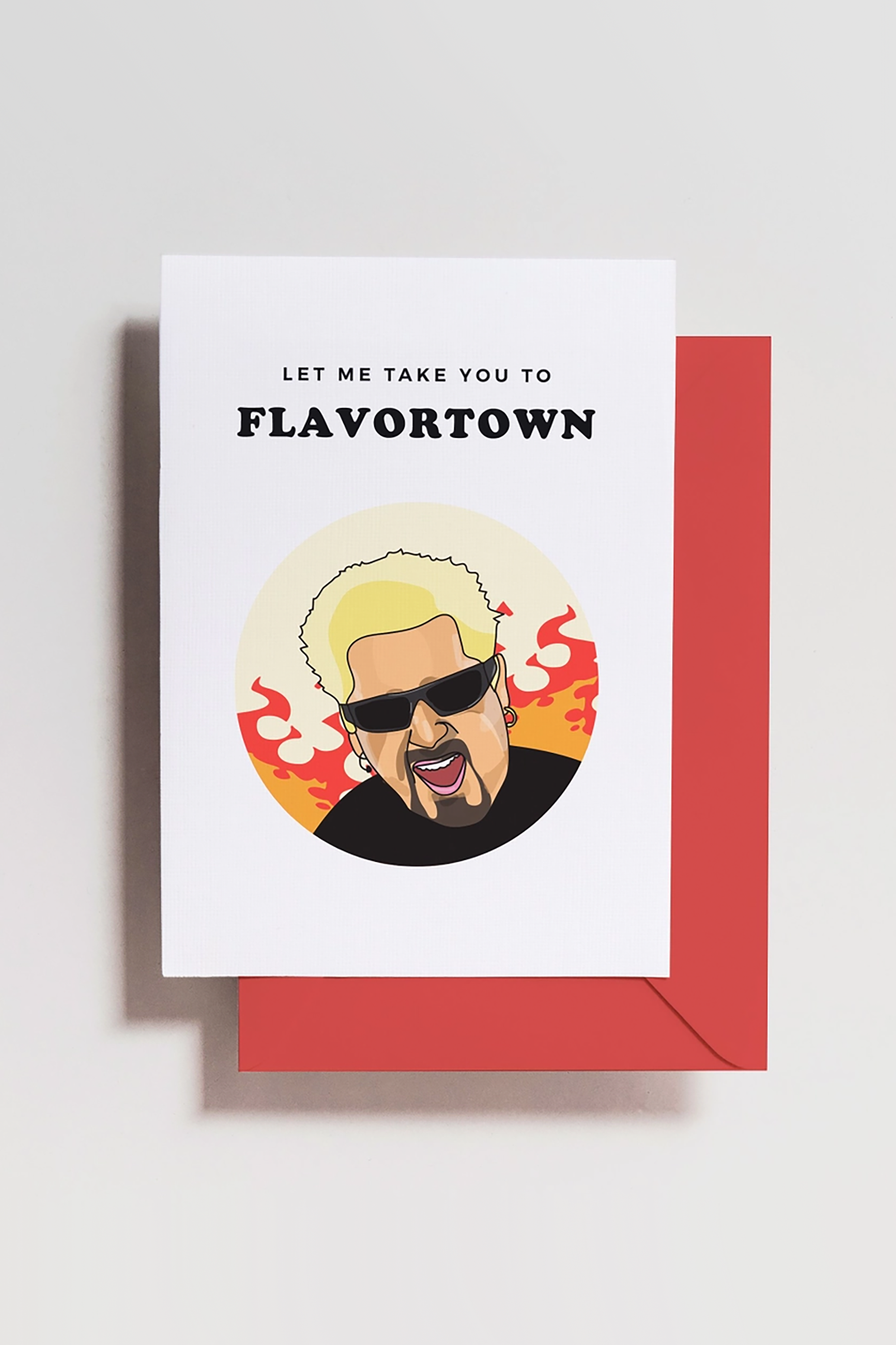 Guy Fieri Flavortown Card
