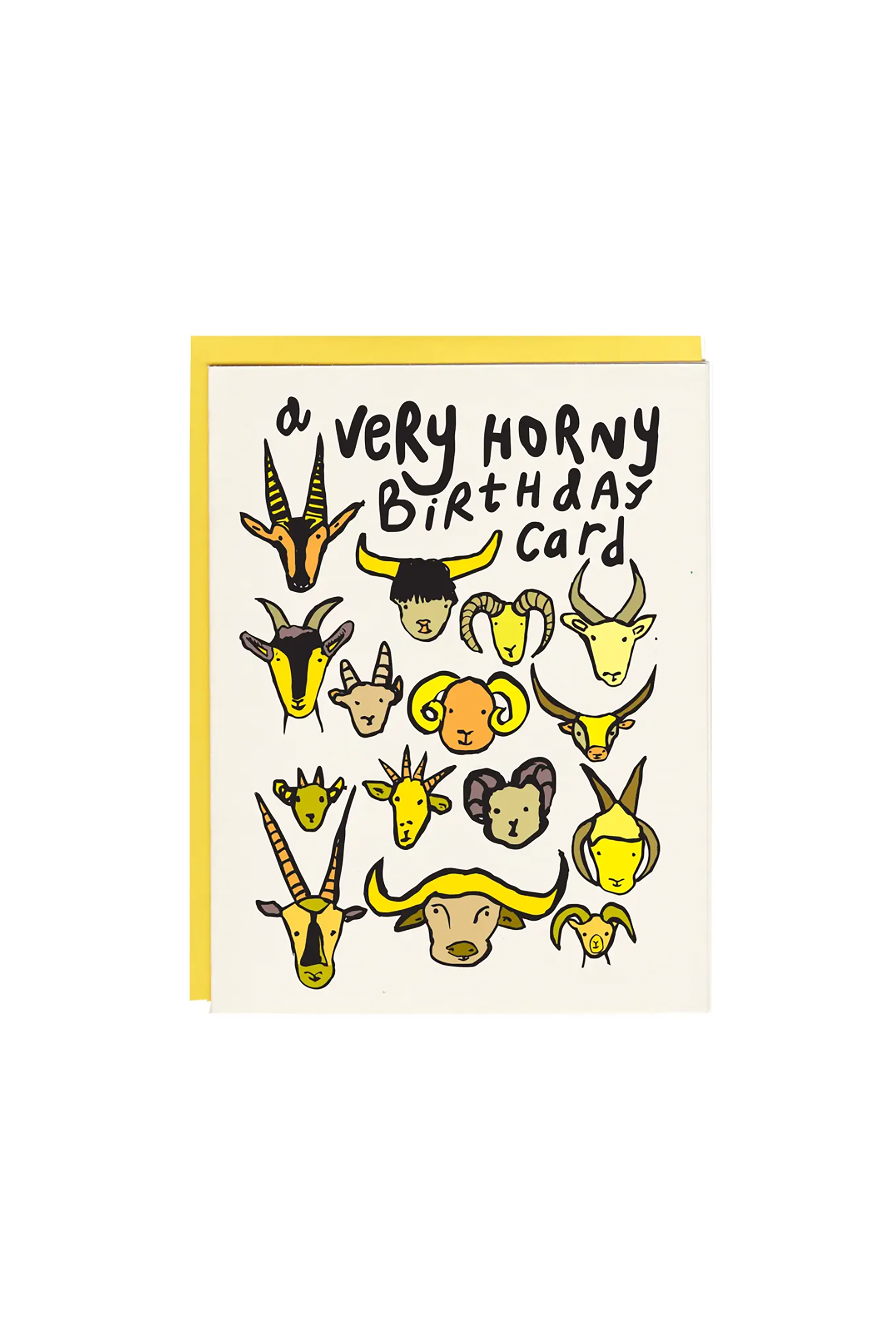 A Really Horny Birthday Card