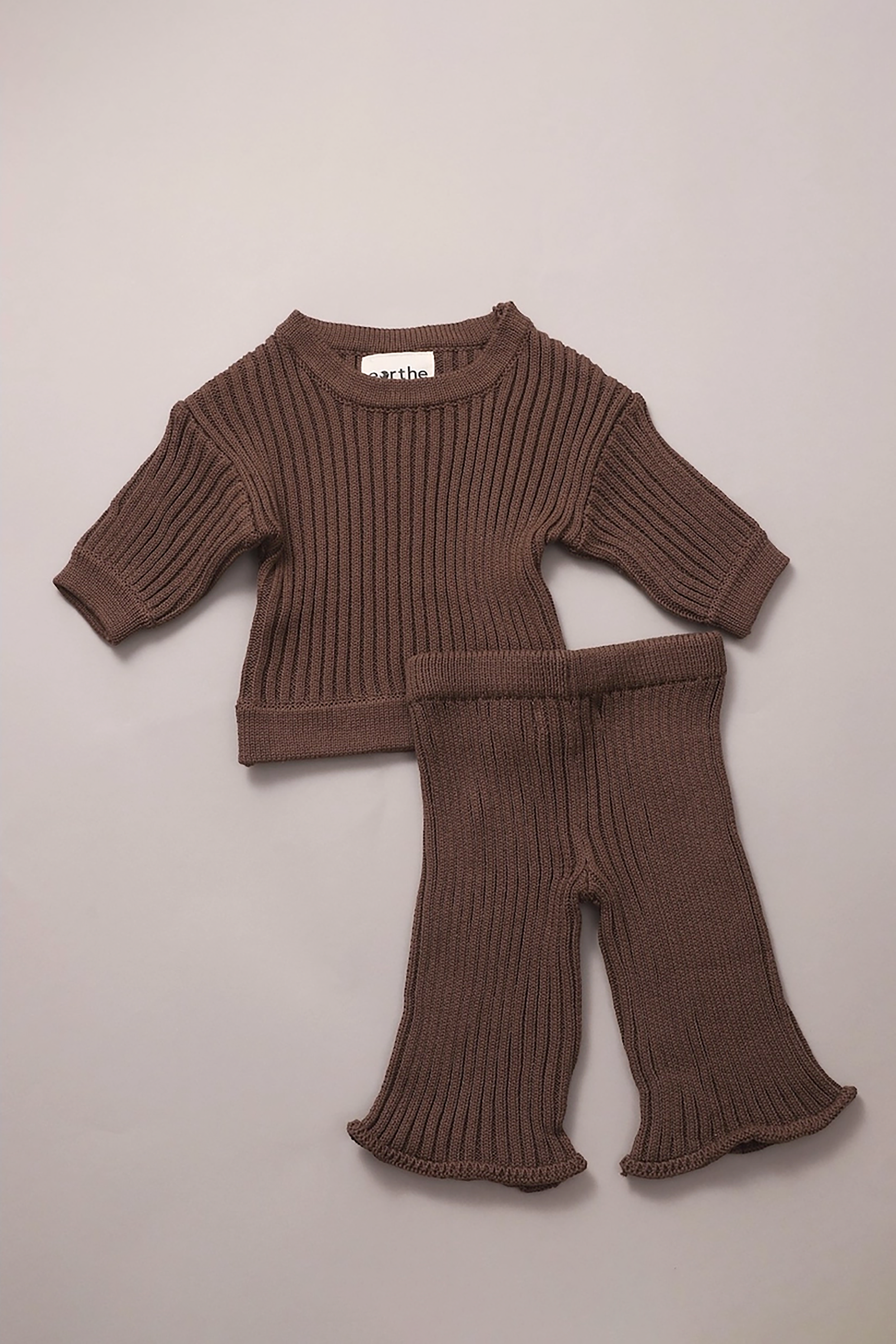 Knit Set in Chocolate