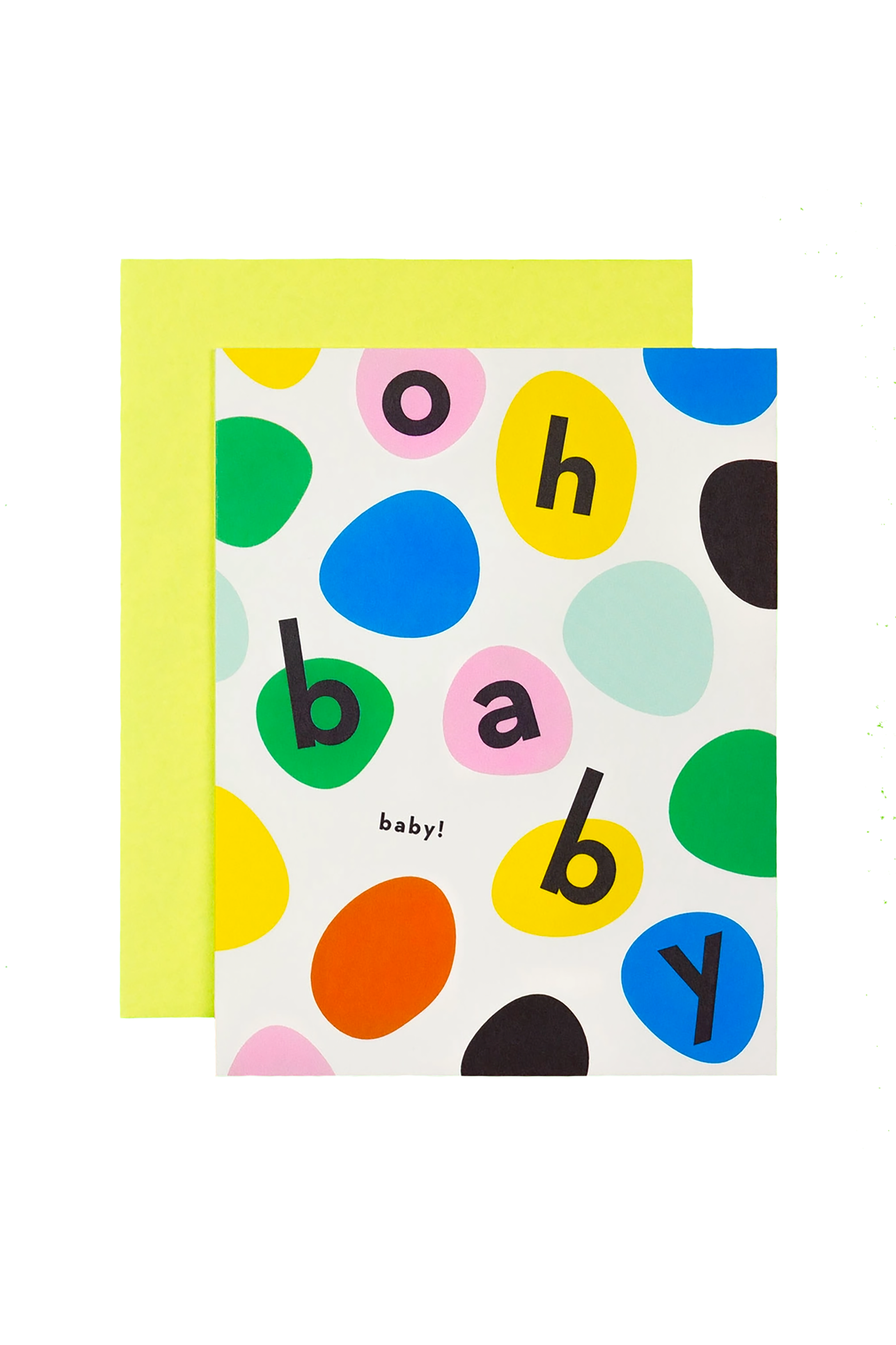 Oh Baby Baby! Dots Card