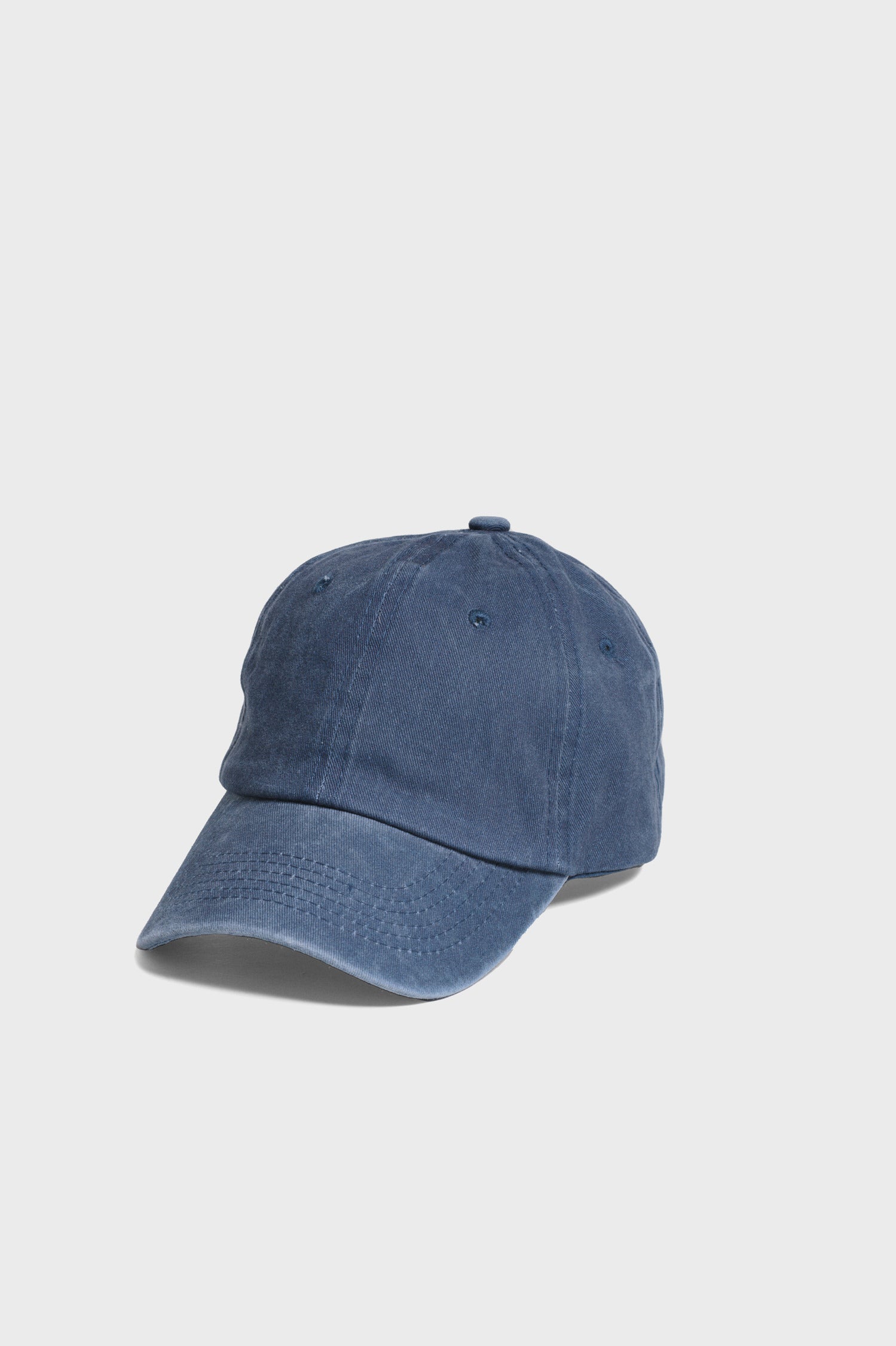 Pigment Dyed Baseball Hat in Navy