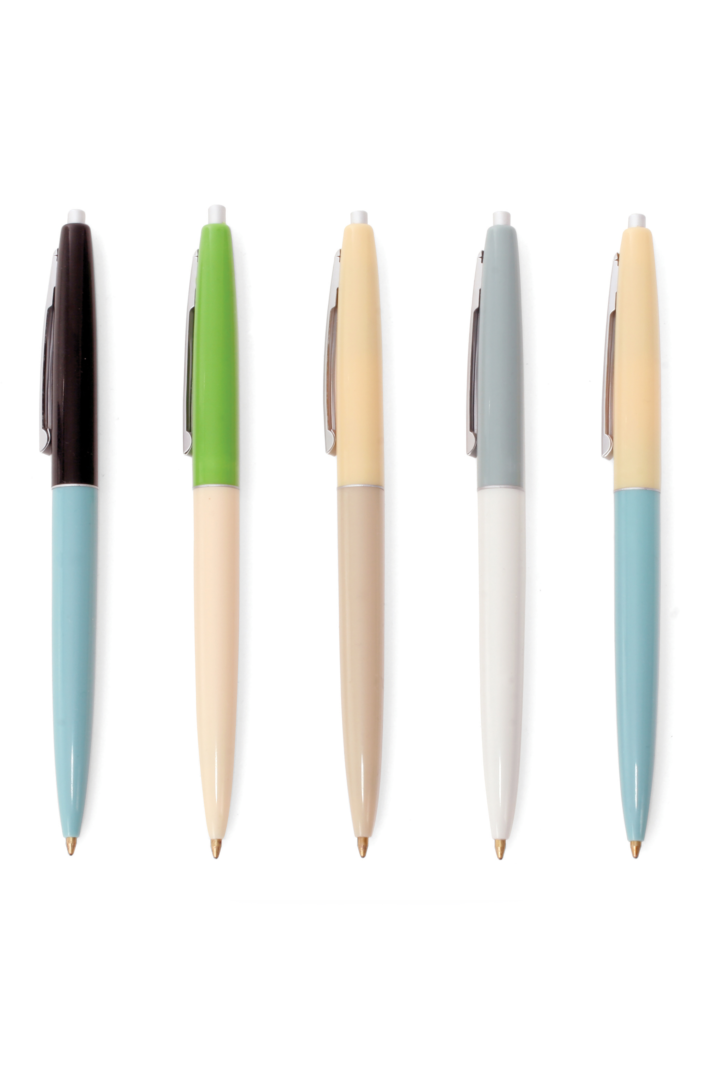 Set of 5 Retro Pens