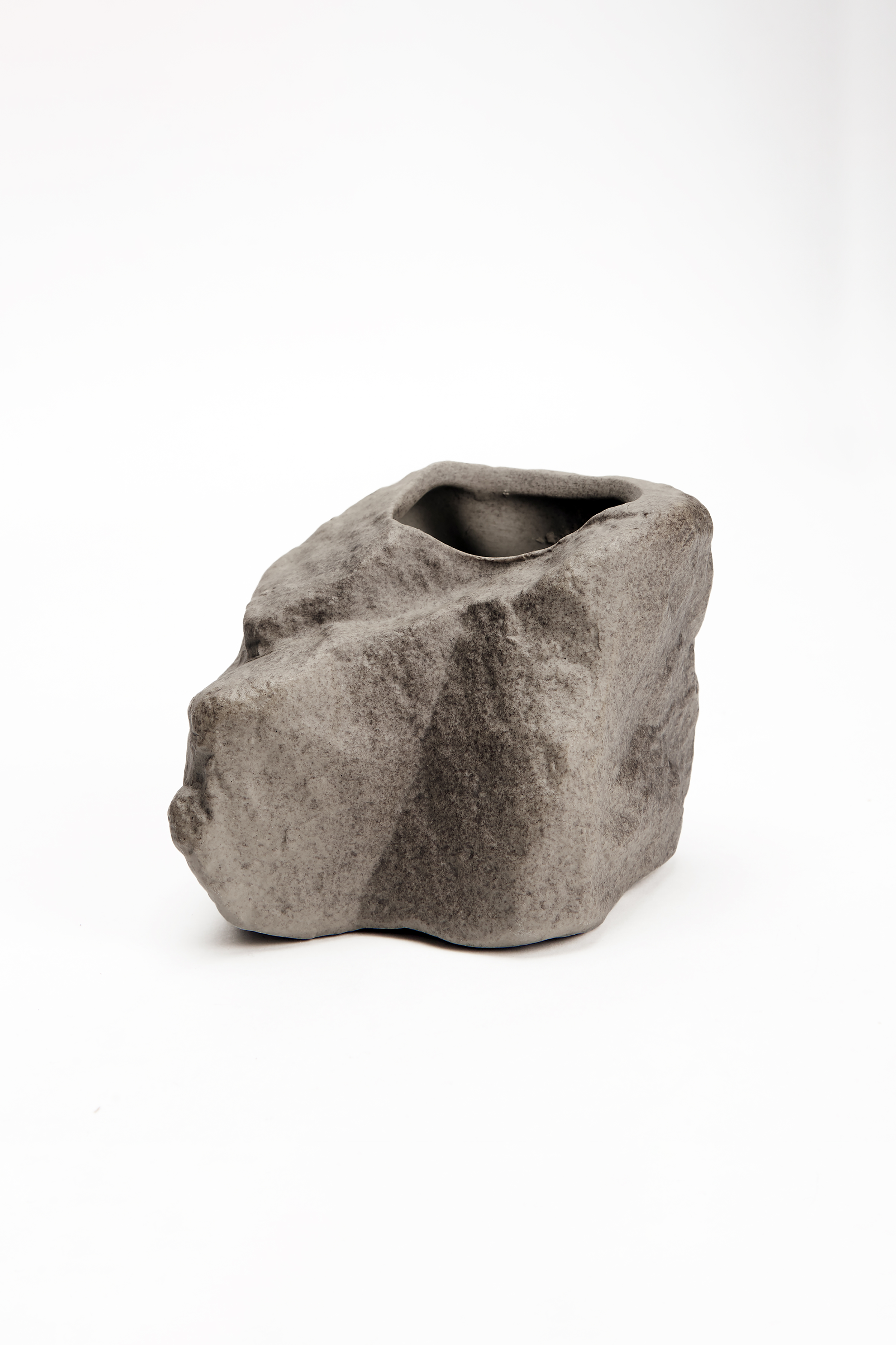 Short Rock Vase