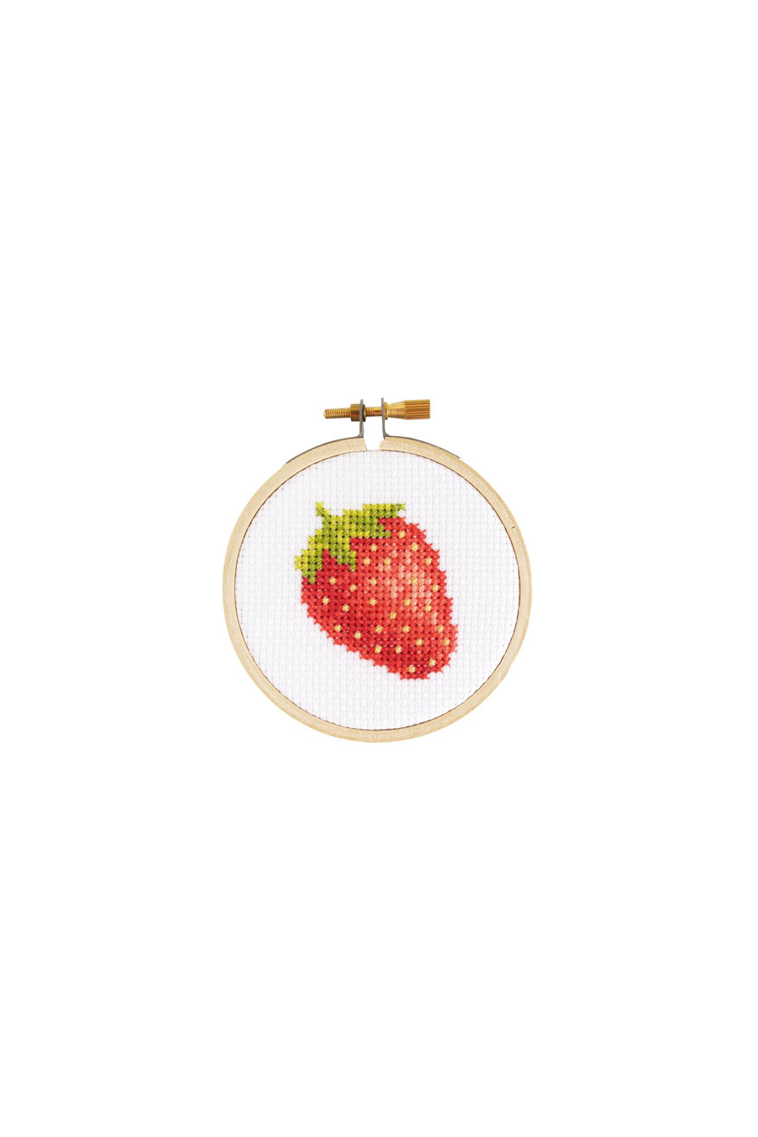 Strawberry DIY Cross Stitch Kit
