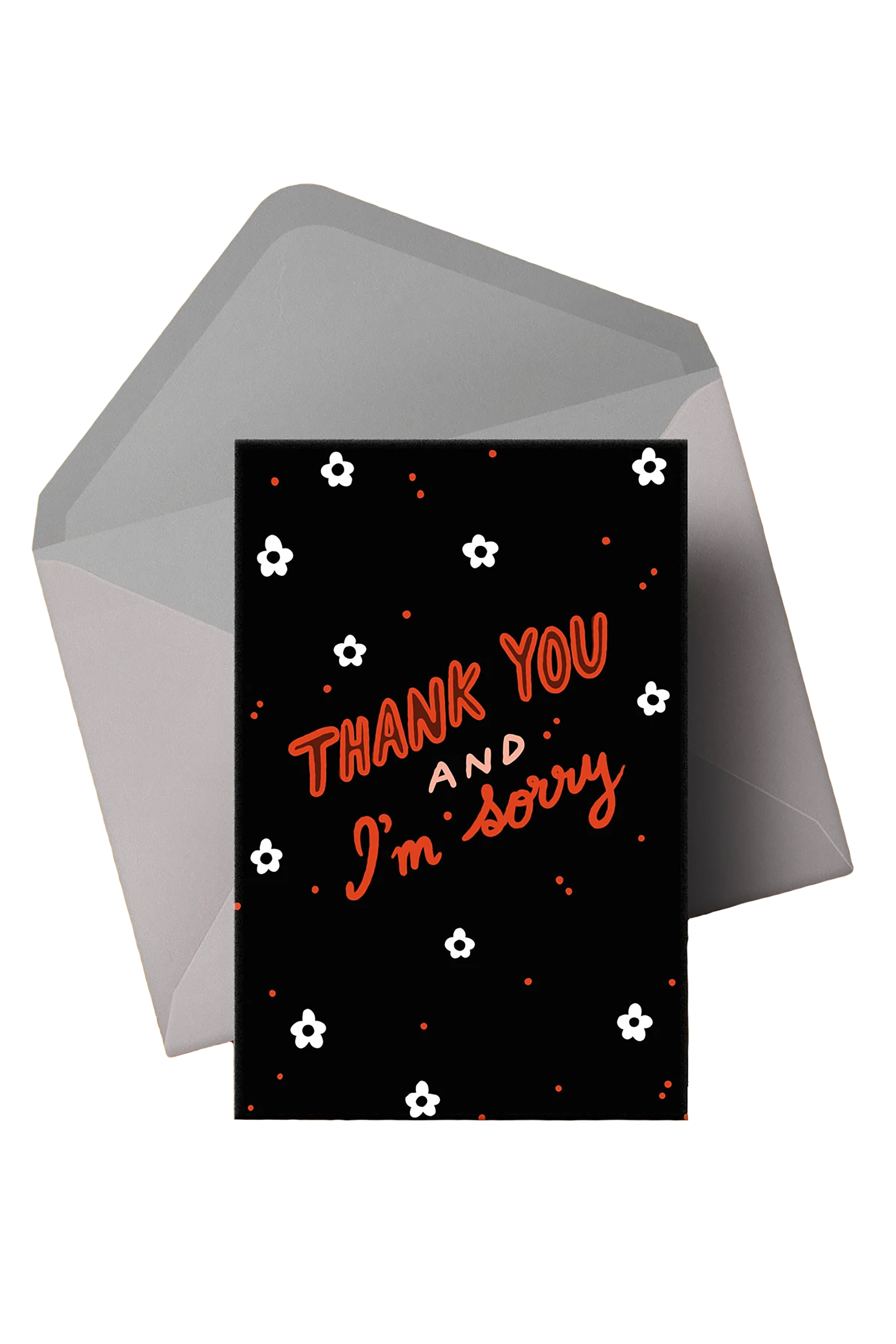 Thank You Sorry Card