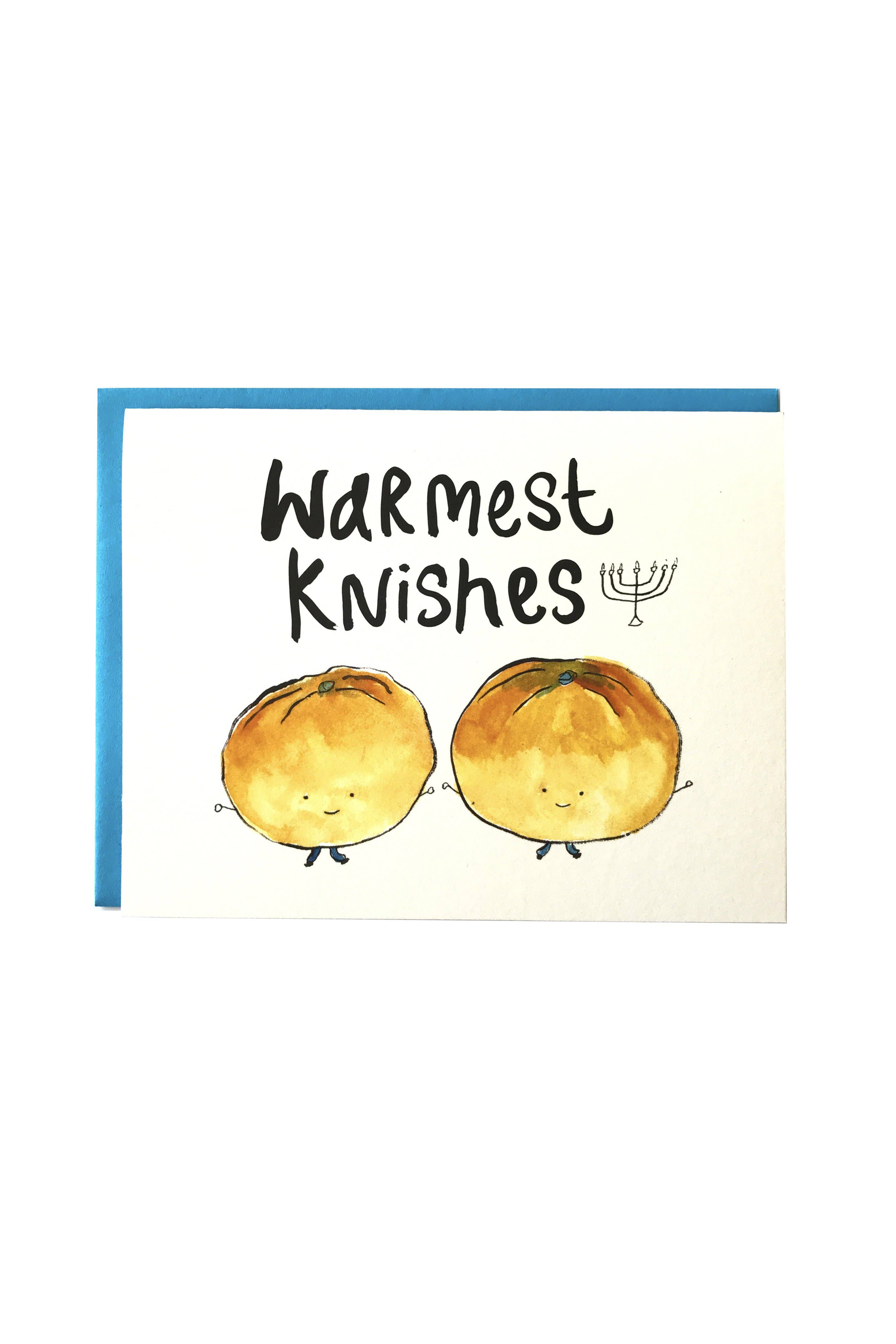 Warmest Knishes Hanukkah Card