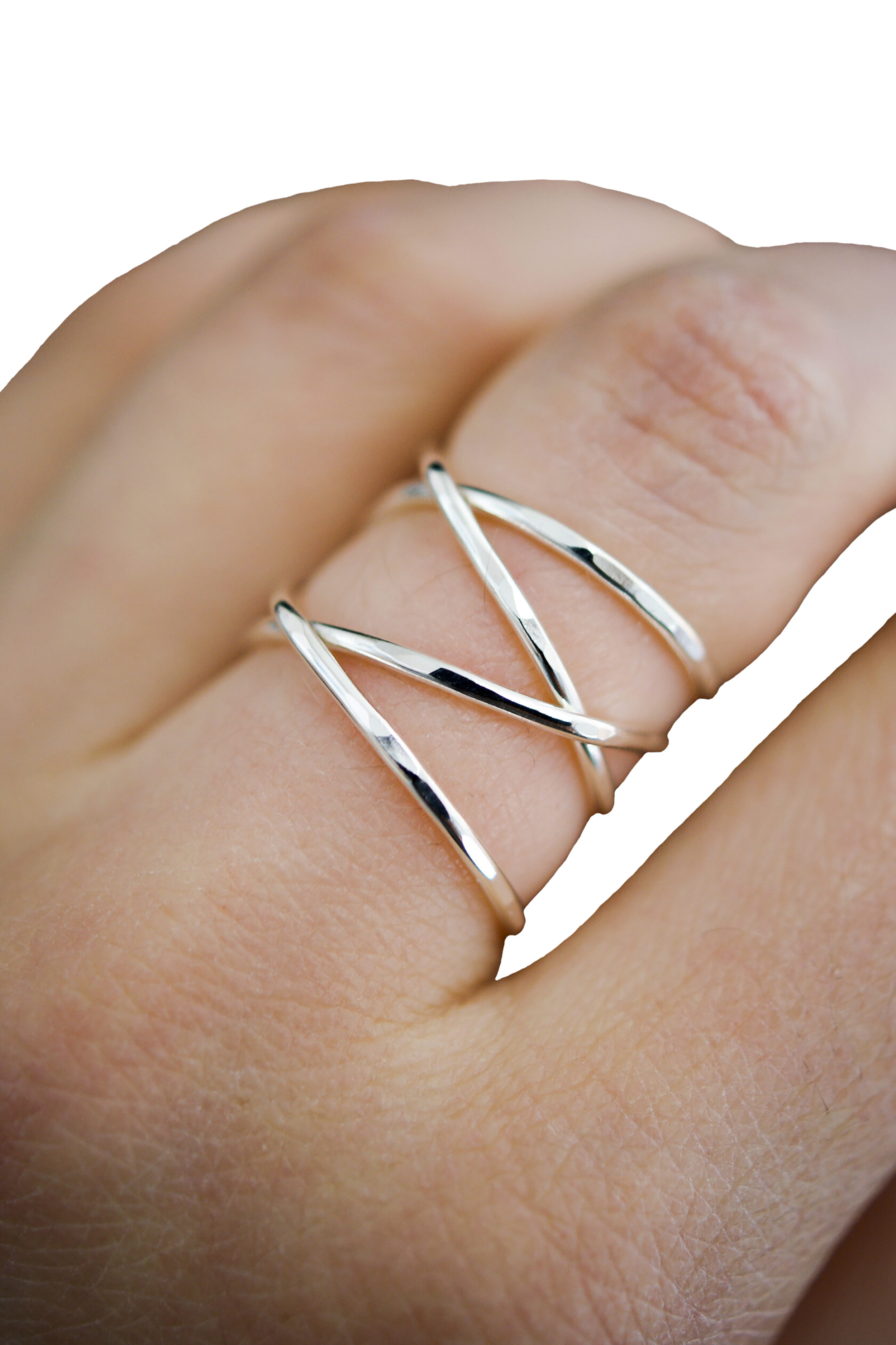 Wraparound Ring in Sterling Silver